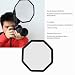 Imagen de Kit de Iluminación de Fotografía Con Softbox Octogonal Plegable de Nylon de 20 Cm