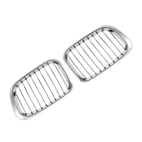 Parrilla de parachoques delantero para 320i 323i 325i 328i 330i E46, rejillas de capó de coche