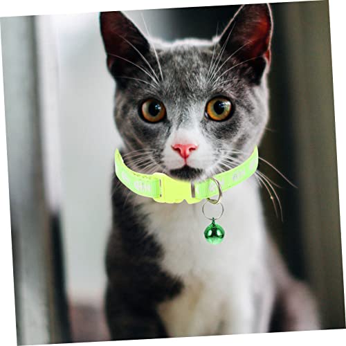 Collar ajustable para mascotas Angoily pack de 24 piezas con cascabel 7