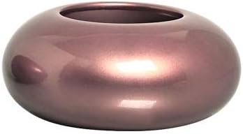 Cachepot Redondo Vaso P Decoração em Cerâmica Rosé Gold