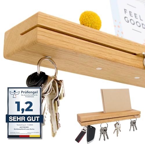 Astrein® | Schlüsselbrett aus Holz | Magnetisches Schlüsselbrett |...