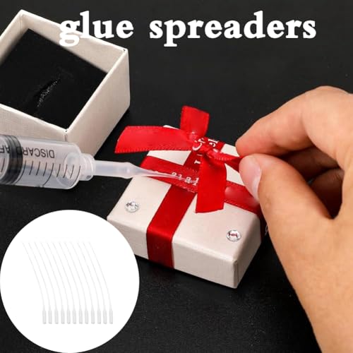 Yeenano Kleber Mikrospitzen,350 PCS Sekundenkleber Flüssig,Klebstoff Applikatorspitzen,Pipetten Plastik,Kunststoffkleber Flaschenspitzen Leim Extender,Wood Glue Applicator,für Kunsthandwerk Hobby.