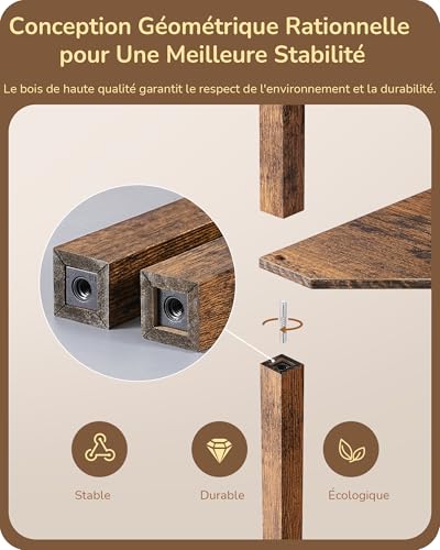Lampe étagère d'angle gain de place pour optimiser les petits salons - 6