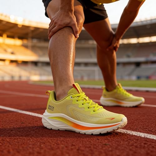 Image of Bacca Bucci Men Mesh Lace Up Running Shoes