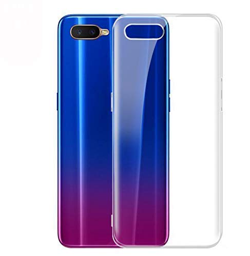 Image of Case Creation Brand -Plastic Mobile Cover For Oppo K1 (Soft & Flexible Back Case),Transparent