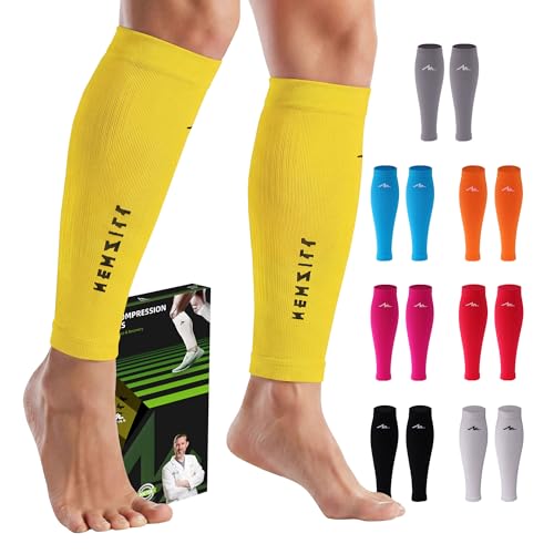 Image of NEWZILL Compression Calf Sleeves (20-30mmHg) for Men & Women Perfect Option to Compression Socks for Running Travel Nursing