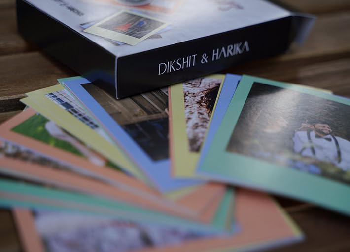 Box of Polaroids Set of 45 Palm-Sized Polaroids Adorned in a Custom-Designed Box(Pastel_Customize Products)-image-10
