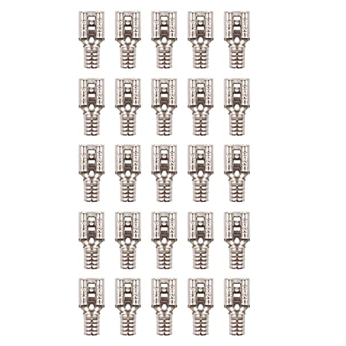 Supplying Demand T1112 25 Pack High Temperature Quick Disconnects 12-10 AWG Female 1/4 Inch Tab