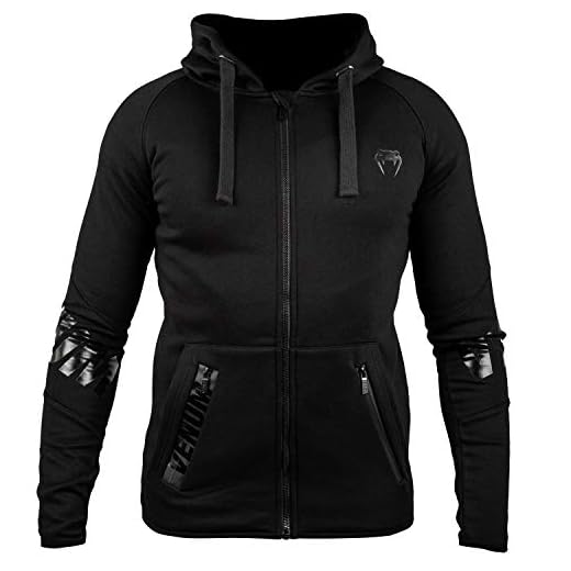 Venum Herren Kapuzenpullover Contender 3.0 Hoodie, VENUM-03564-114-L, Schwarz