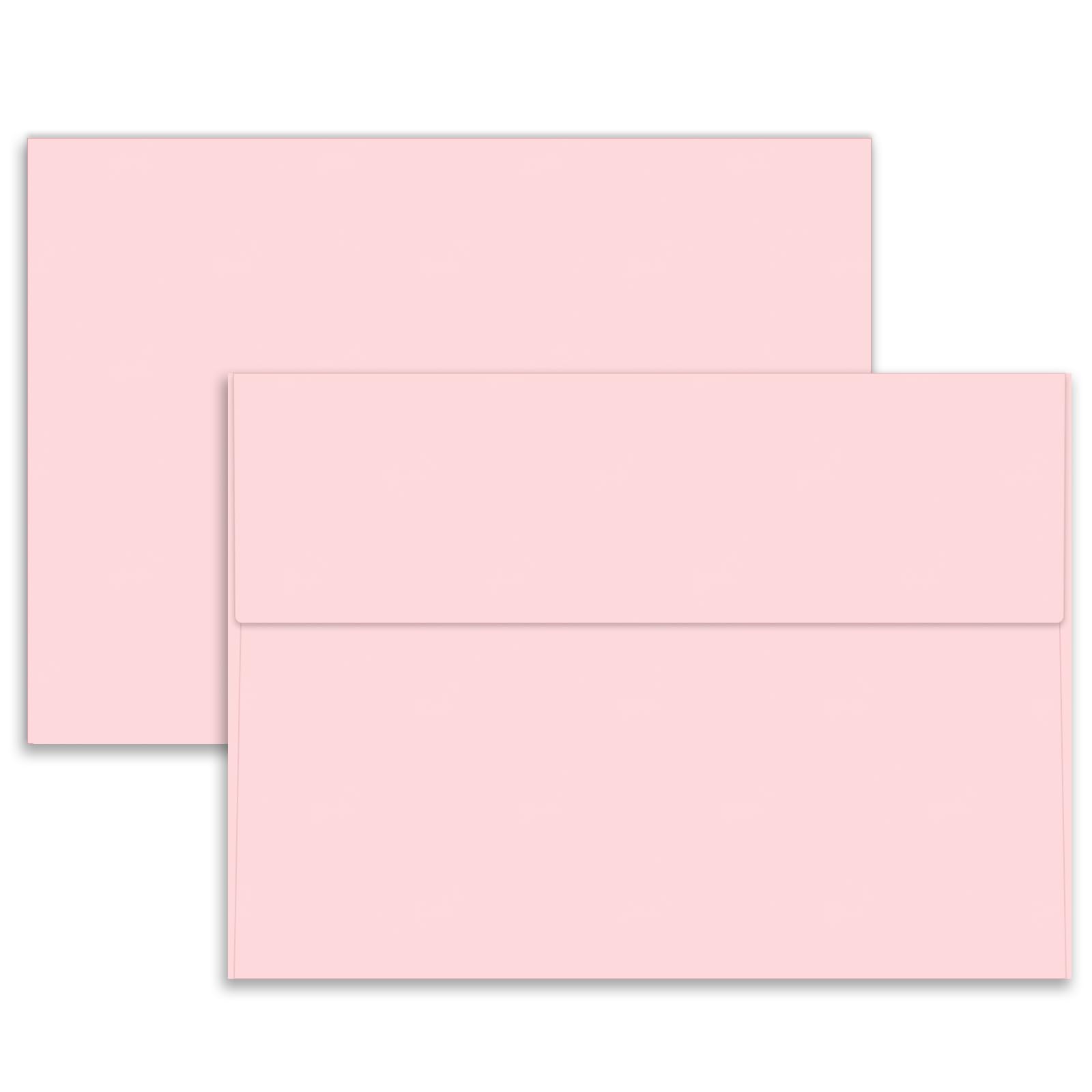 YINUOYOUJIA 4X6 Envelopes for Invitation, A6 Envelopes Self Seal for Cards,Photos，Wedding, Birthday, Party, Babay Shower (Pink)