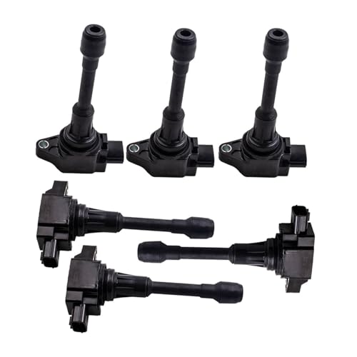 Bobines d'allumage pour Nissan 370Z 3.7L V6 lot de 6 pièces de rechange pour modèles 2009 à 2013