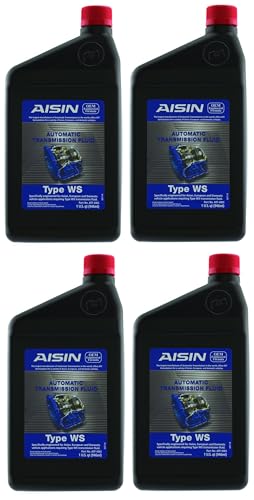 Set of 4 Auto Trans Fluids Aisin ATF-0WS for Cadillac Lexus Scion Toyota Volvo
