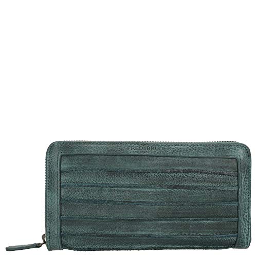 Preisvergleich Produktbild FREDsBRUDER Wallet Riffel Big Börse 19 cm Light Petrol