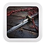 Large application : cette horloge suspendue en forme d'épée de samouraï japonaise est largement adaptée pour la cuisine, la chambre, le bureau, la salle de réunion, le salon, la salle de jeux, la bibliothèque, le bar, le restaurant, etc., pratique pour voir l'heure à tout moment et organiser votre propre temps raisonnablement.