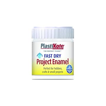 Plasti-Kote B4W B4 Bottle 59ML White Gloss