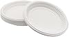 Plastic Plate 100pcs 17Cm White Plastic Plate