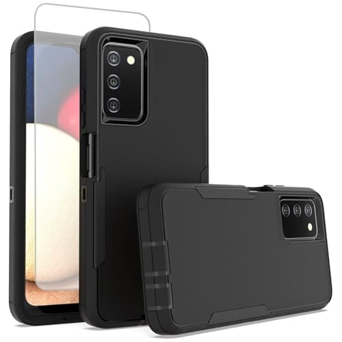 Protection Galaxy A02S antichoc hybride avec vitre d'écran