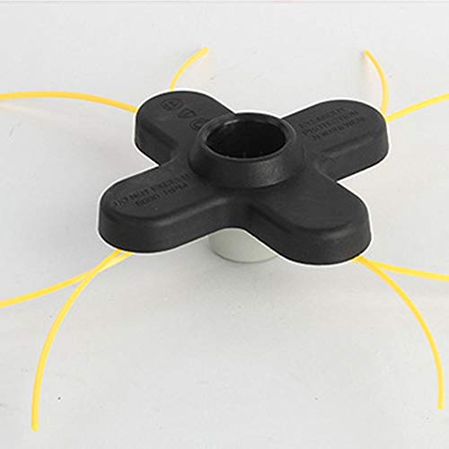 DHWOP Grass Trimmer Head Universal String Weed Cutter Trimmer Head Gardening Mower Replacement For Lawn Mower Grass Brush Cutter (Color : Black, Size : 145mm)