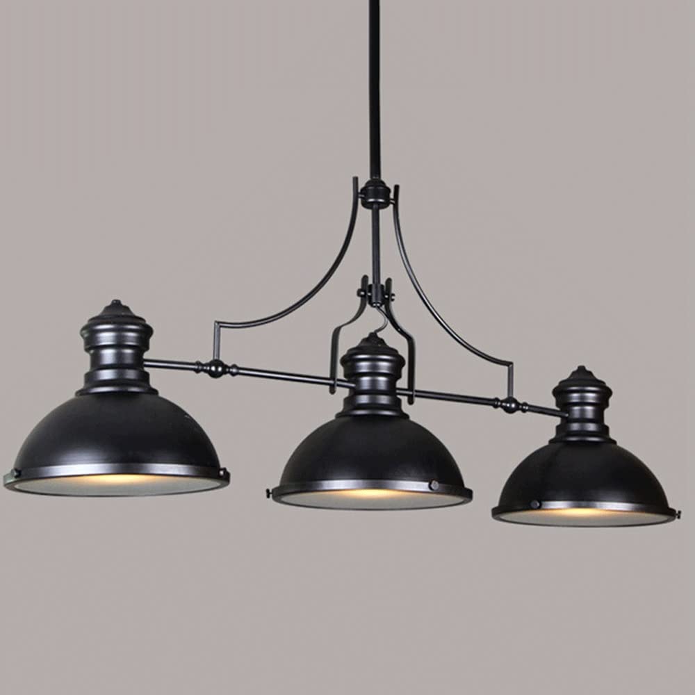 Przemysłowa lampa wisząca z 3 światłami