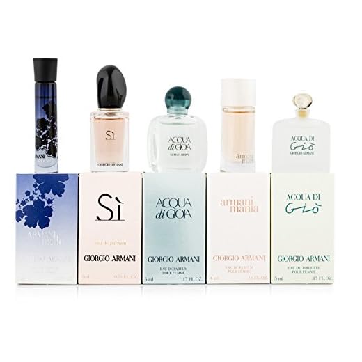 Giorgio Armani Variety 5 Piece Mini Gift Set for Women