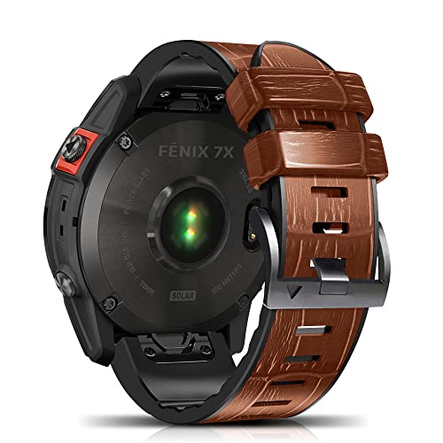 [HeeNia] U[oh QuickFit 26mm Garmin Fenix 8 Pro 51mm/Quatix 8 51mm/Tactix 8 51 mm/Fenix 7X Pro Solar/Instinct 2X/Garmin Fenix 7