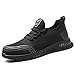 ALOFME Sportliche Sicherheitsschuhe Herren Damen S3 Leicht Atmungsaktiv Arbeitsschuhe Stahlkappen Schuhe