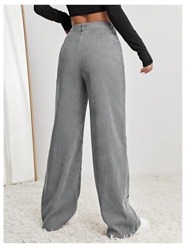 Floerns Women's Star Print Low Waist Palazzo Pants Zipper Fly Wide Leg Y2k Pants2