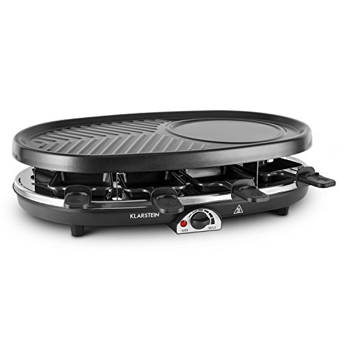 Klarstein Steaklette All-U-Can-Grill Raclette - 1500 Watt Raclette Grill, Raclette 8 Personen inkl. Raclette-Pfännchen… – Bild 4