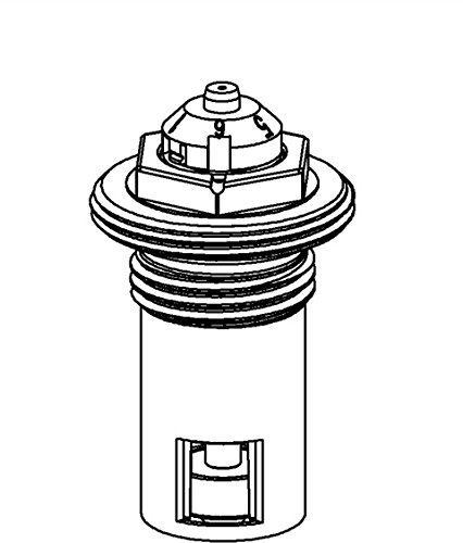 HEIMEIER Thermostat-Oberteil für VHK mit genauer Voreinstellung, G 1/2 Weiß