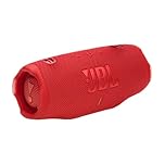 JBL Charge 6 Speaker Bluetooth Portatile Wireless, 28 Ore di Autonomia, Impermeabile IP68, Resistente alla Polvere e Antiurto, Suono JBL Pro con AI Boost, Connessione Multi-Speaker Auracast, Rosso
