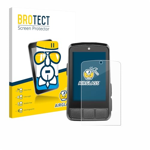 Brotect AirGlass Matte Pellicola Vetro Opaca Per Wahoo Elemnt Rival (3 Pezzi), Anti-riflesso, Durezza 9H, Made In Germany