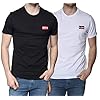 Levi’s Graphic T-shirt voor heren met ronde hals, 2 stuks