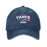 GQWJKSZ Vance 2028 per Presidente 48a Elezione 2028 Cappellino in Denim