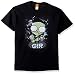 Nickelodeon Men's Invader Zim-Gir T-Shirt, Black, L