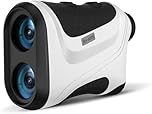 Golf Rangefinder with Slope, 1200 Yard, Laser Range Finder for Hunting, 7X Magnification, Flag Pole Locking Vibration, Tripod Mount Hole, Continuous Scan, Fast Focus, Distance/Angle/Speed Measurement