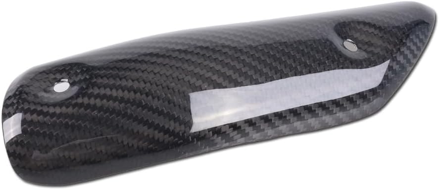 NT FAIRING 100% Real 3K Carbon Fiber Exhaust Heat Shield Fit for Ducati 749 999 999s Glossy Twill Weave