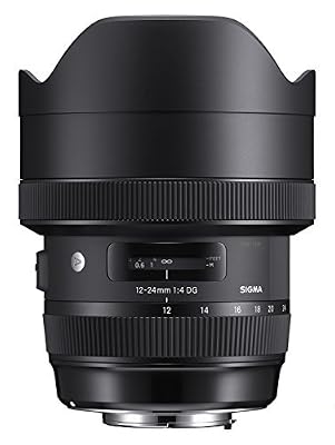 Sigma 12-24mm f/4 DG HSM Art Ultra-Wide Angle Lens for Nikon F Mount DSLR Cameras + Bundle Lens Pen, Dust Blower, Starter Kit – Professional Landscape & Architecture Photography Lens