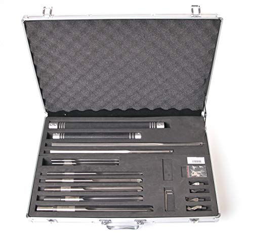 Wiedemann Werkzeug SET im Alukoffer Trolley für Drechsler drechseln, Woodturner Woodturning