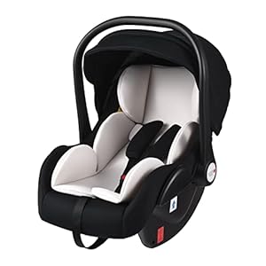 ERYUE baby car seat,Babyschale Babyschale mit Tragegriff Verstellbares Verdeck 13kg Tragkraft für Neugeborene Babys Kleinkinder