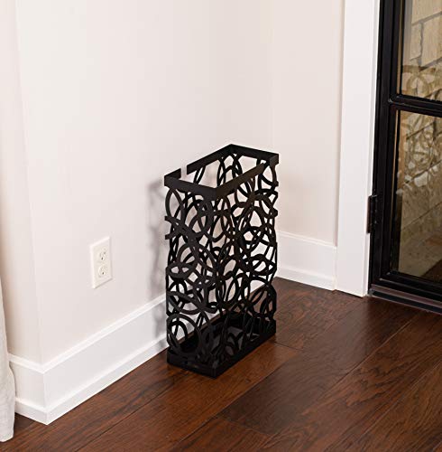 image for BIRDROCK HOME Decorative Umbrella Stand with Removable Water Tray - La