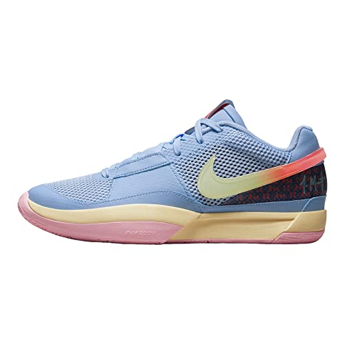 Nike Ja 1 Men's Basketball Shoes Cobalt Bliss/Citron Tint DR8785-400 - Size 8