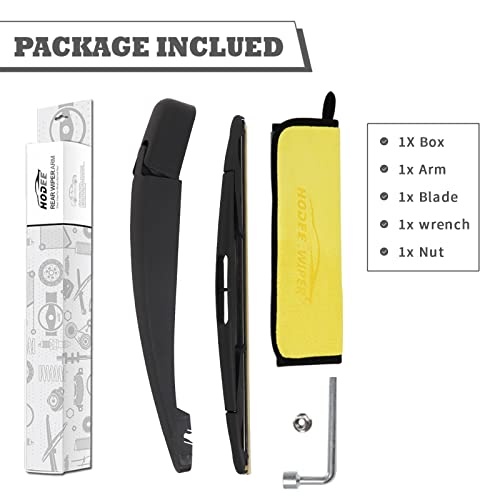 Hodee Rear Wiper Arm Blade Nut Set Replacement For Ford Escape 2008-2012 Flex 2009-2013,Mercury Mariner 2008-2011,Mazda Tribute 2008-2011,Rear Wiper Cover Assembly,Wiper Cap For Back Windshield Window #TOP5