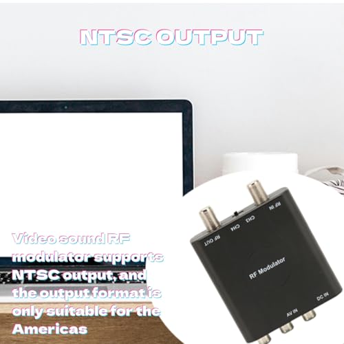 Modulateur RF coaxial de finition soignée avec structure en ABS - 5