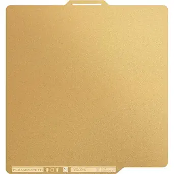 YOOPAI Textured Build Plate for Bambu Lab 257x257mm, Double Sided PEI Sheet with Identification Code, 3D Printer Bed Platforms for Bambulab A1/X1C/P1P/P1S/X1E 3D Printers