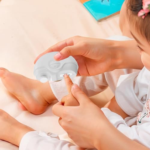 Coupe-ongles bébé électrique anti-coupure à 2 vitesses USB - 2