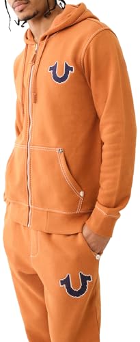 True Religion Men's Big T Cross Stitch Zip Up3