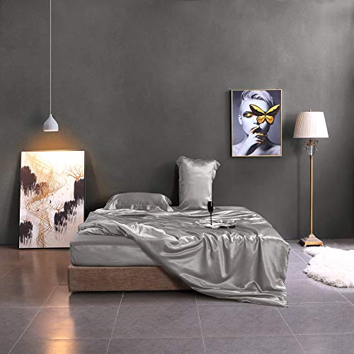 THXSILK 19mm 100% Silk Duvet Cover, 1 Duvet Cover ONLY, High End Collection
