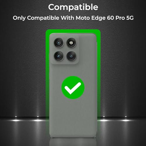 Image of A rtistque Clear Hard Armor Transparent Cover Case for Motorola Edge 60 Pro | Anti-Drop Shockproof | TPU Edge | Stylish Design | Camera Protection | Moto Edge 60 Pro Back Cover - Black