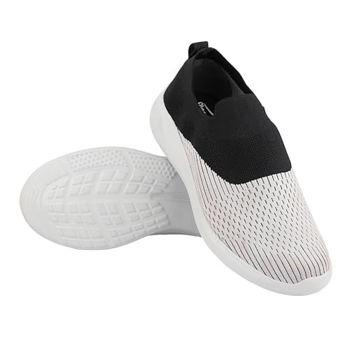 Image of Men's Slip-On Sports Shoes | Lightweight & Comfortable Laceless Sneakers for Casual Wear, Walking, Gym & Outdoor Activities