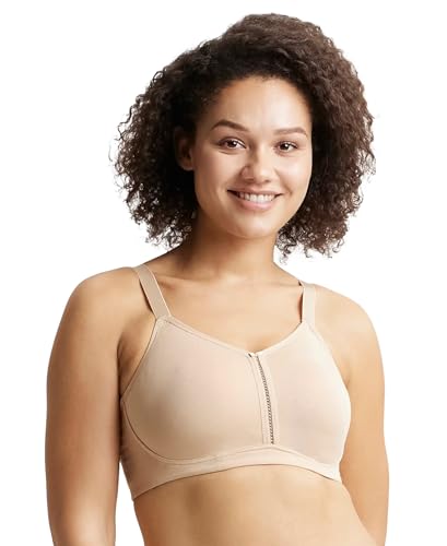 Image of Jockey ES27 Women Wirefree Non Padded Super Combed Cotton Elastane Stretch Full Coverage Minimizer Bra